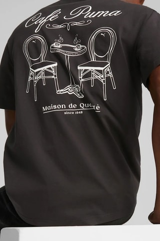 T-shirt Classics Cafe - Zwart - Puma