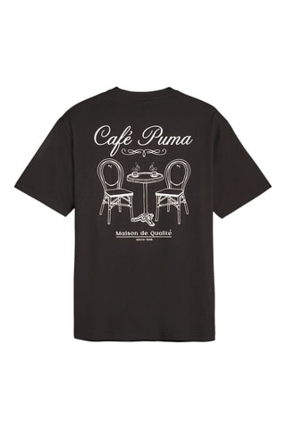 T-shirt Classics Cafe - Zwart - Puma