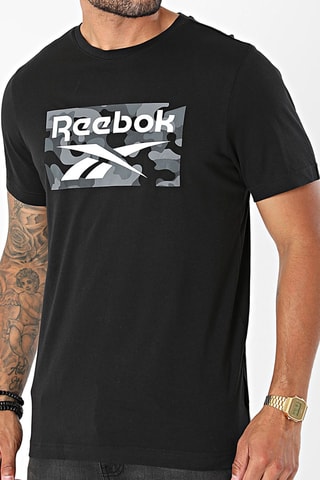 T-shirt - Zwart - Reebok