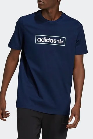T-shirt Originals Summer Club - Marineblauw - Adidas