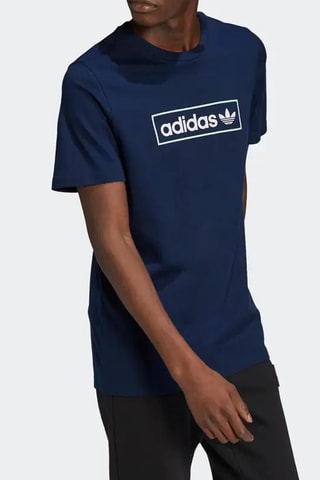 T-shirt Originals Summer Club - Marineblauw - Adidas