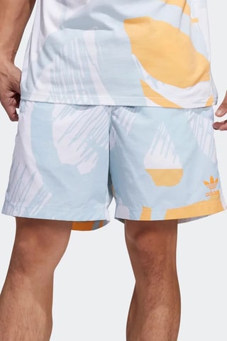 Short Originals SPRT US - Wit en Hemelsblauw - Adidas