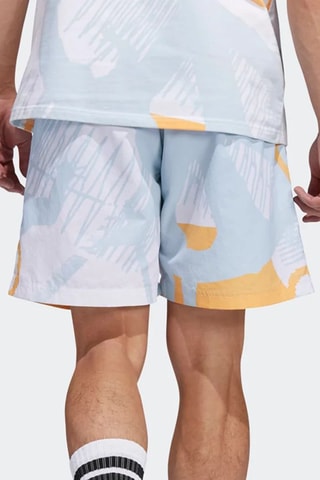 Short Originals SPRT US - Wit en Hemelsblauw - Adidas