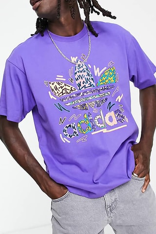 T-shirt Originals Pride - Paars - Adidas