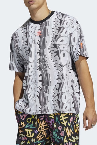 T-shirt Pride - Zwart - Adidas