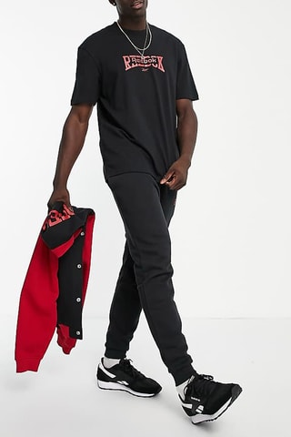 T-shirt Graphic - Zwart - Reebok