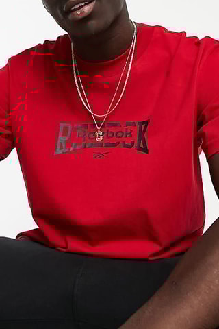 T-shirt Graphic - Rood - Reebok
