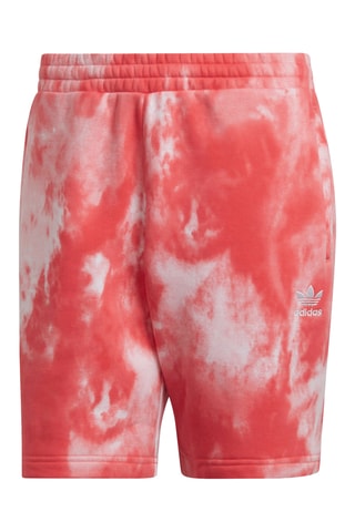 Short tie and dye Essentials - Rood - Adidas