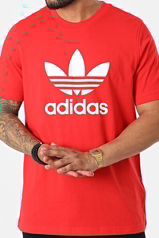 T-shirt Originals adicolor - Rood - Adidas