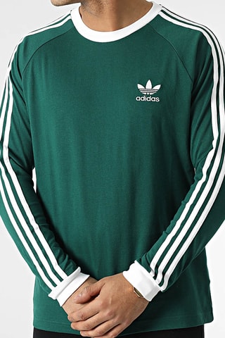 T-shirt Adicolor - Donkergroen Adidas
