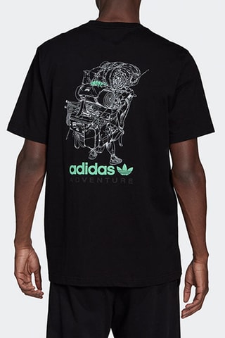 T-shirt Originals Adventure - Zwart - Adidas