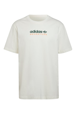 T-shirt Adventure - Wit - Adidas