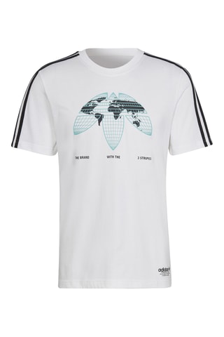 T-shirt Originals United - Wit - Adidas