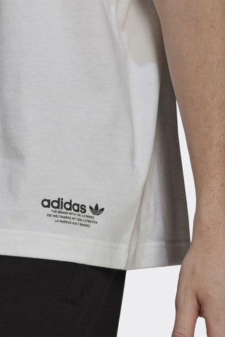 T-shirt Originals United - Wit - Adidas