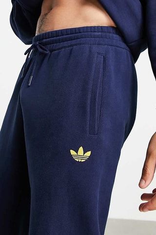 Broek Retro Revival - Marineblauw - Adidas