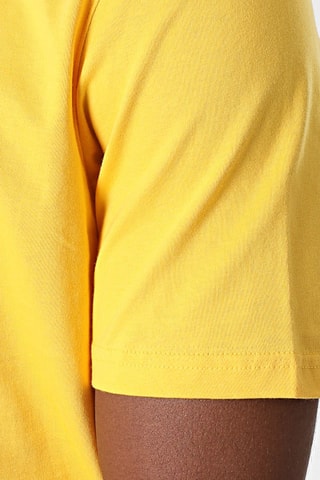 T-shirt Retro Revival - Mosterdgeel - Adidas