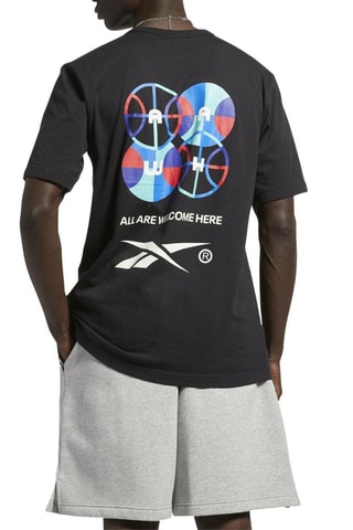 Basketbalshirt City League - Zwart - Reebok