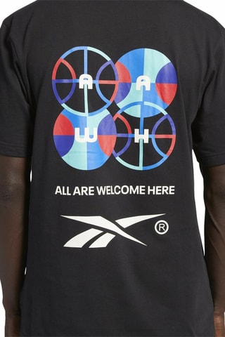 Basketbalshirt City League - Zwart - Reebok