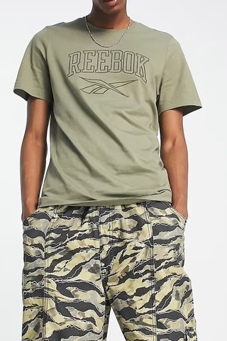 T-shirt Vintage - Kaki - Reebok