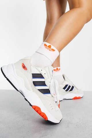 Leren Sneakers Originals Retropy F90 - Wit - Adidas
