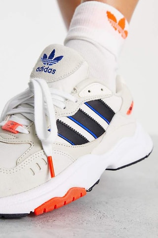 Leren Sneakers Originals Retropy F90 - Wit - Adidas