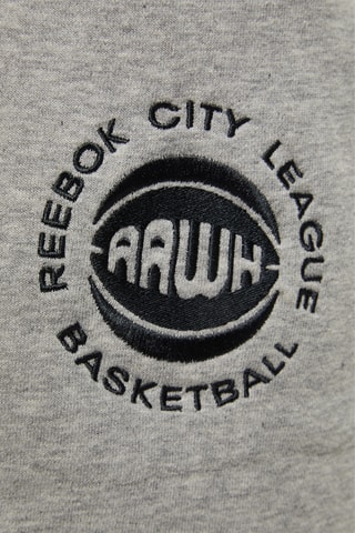 Basketbalbroek City League- Gemêleerd Grijs - Reebok