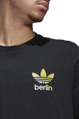T-shirt Berlin - Zwart - Adidas