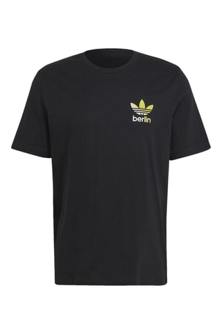 T-shirt Berlin - Zwart - Adidas