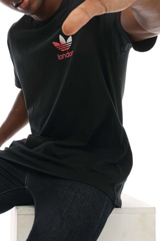 T-shirt London - Zwart - Adidas
