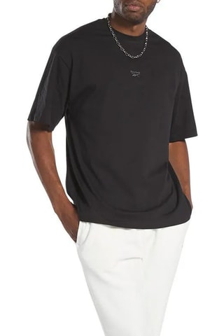 T-shirt Wardrobe essential - Zwart - Reebok