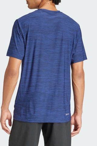 Trainingsshirt Essential - Gemêleerd Marineblauw - Adidas