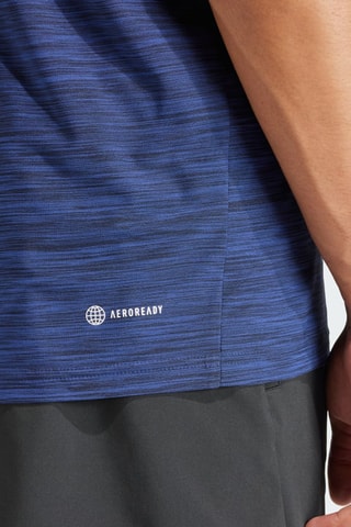 Trainingsshirt Essential - Gemêleerd Marineblauw - Adidas