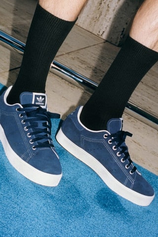 Leren Sneakers Stan Smith CS - Marineblauw - Adidas