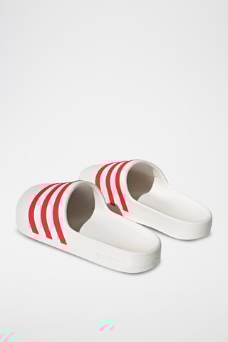 Slippers Originals FOM Adilette - Wit en Rood - Adidas