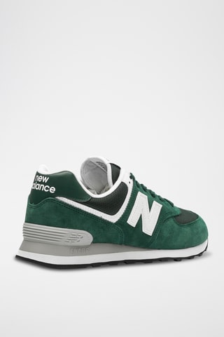 Leren Sneakers New Balance 574 - Donkergroen New Balance