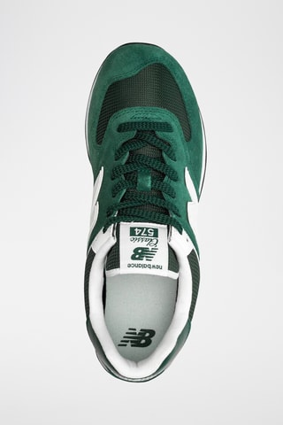 Leren Sneakers New Balance 574 - Donkergroen New Balance