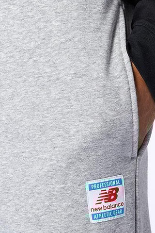 Broek Label - Gemêleerd Lichtgrijs - New Balance