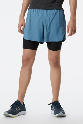 Short Q Speed 5 Inch - Hemelsblauw - New Balance