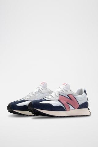 Leren Sneakers 327 perforated - Wit - New Balance