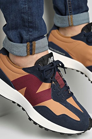 Nubuck Sneakers 327 - Marineblauw - New Balance
