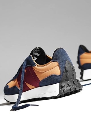 Nubuck Sneakers 327 - Marineblauw - New Balance