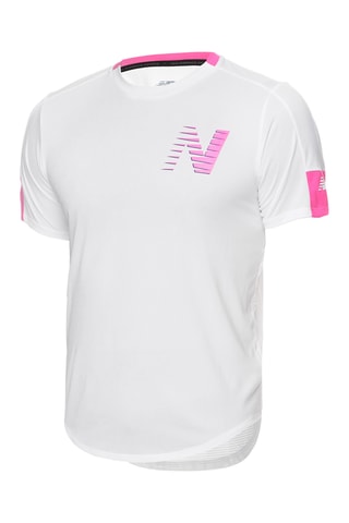 T-shirt Fast Flight - Grijs - New Balance