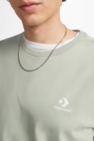T-shirt - Zeegroen - Converse