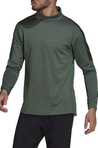 Trainingsshirt Strength Warm - Donkergroen Adidas