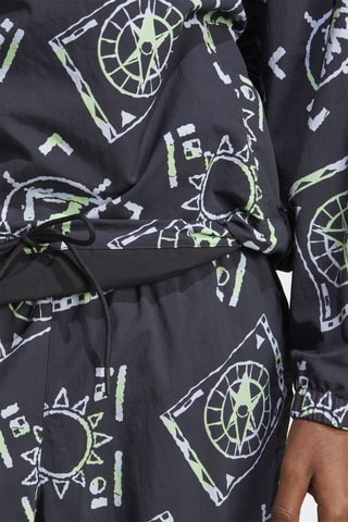 Windjack met Capuchon Originals Adventure - Zwart - Adidas