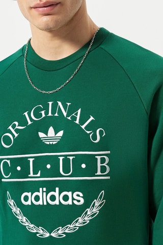 Sweater Originals Sports Resort Club - Donkergroen Adidas