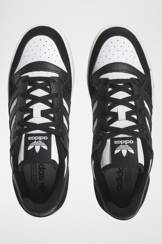 Leren Sneakers Originals Forum Low CL - Zwart - Adidas