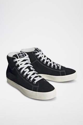Nubuck Hoge Sneakers Originals Stan Smith - Zwart - Adidas
