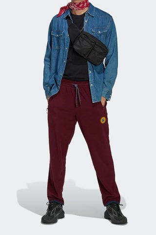 Fleece Broek Originals Wander Hour - Bordeauxrood - Adidas
