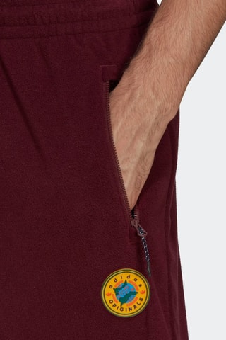 Fleece Broek Originals Wander Hour - Bordeauxrood - Adidas